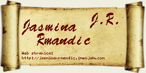 Jasmina Rmandić vizit kartica
